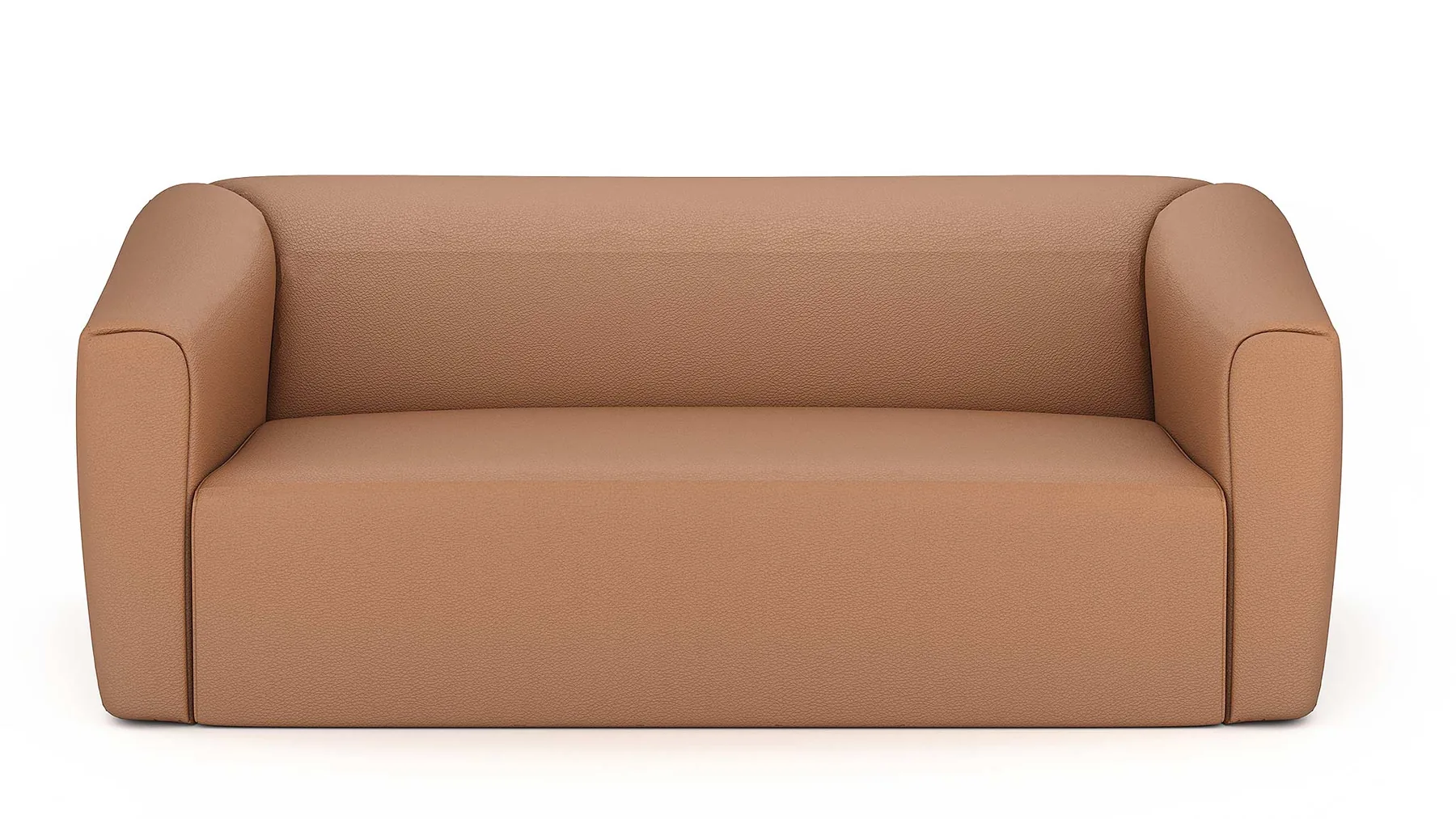 Kubisches Ledersofa in Beige von Desede Switzerland, ideal für stilvolle Wohnzimmergestaltung.